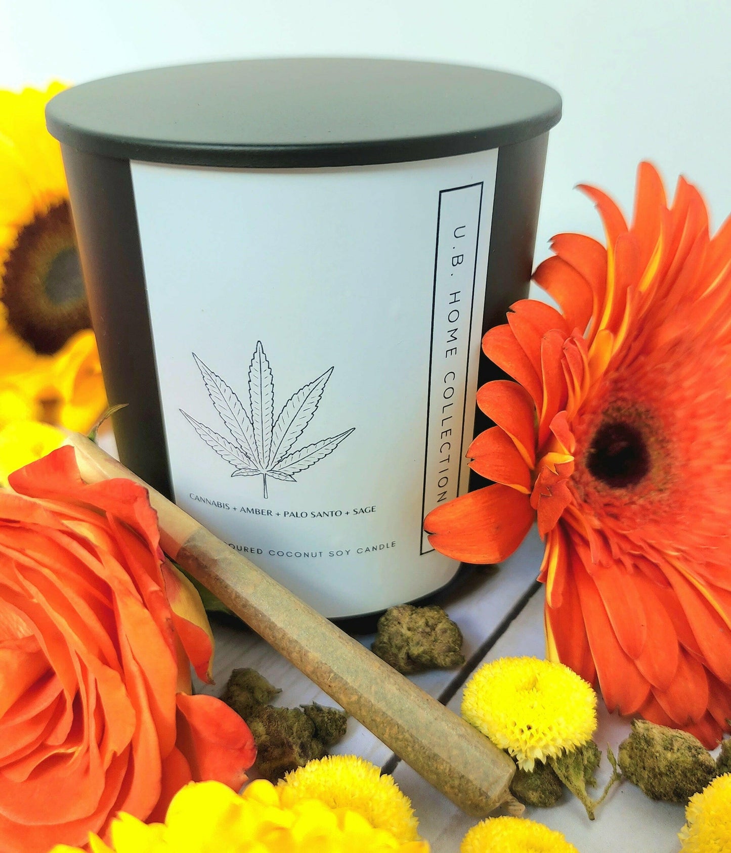 Canna Candle | Uzuri Botanicals