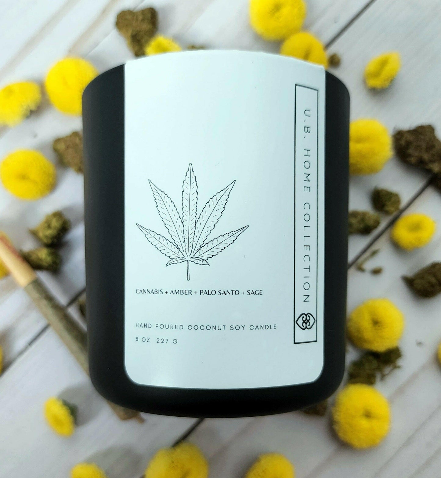 Canna Candle | Uzuri Botanicals