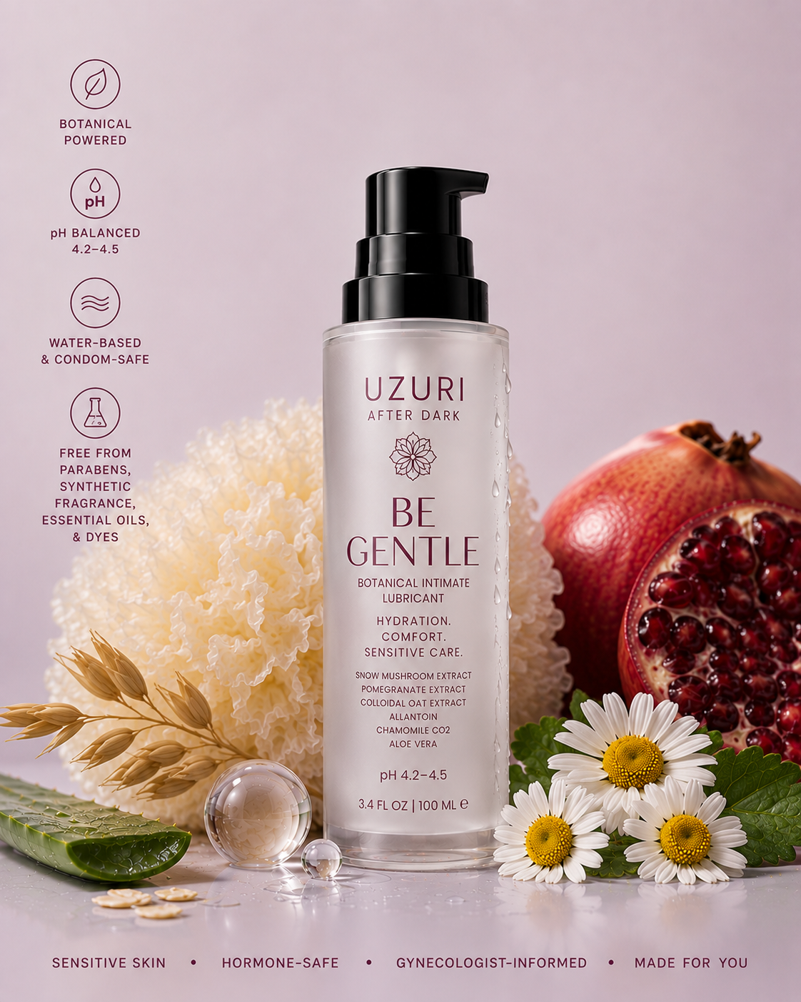 Be Gentle: Personal Lubricant (For Sensitive Skin)