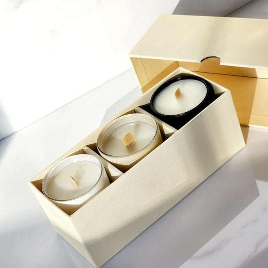 Holiday Candle Trio - Minis | Uzuri Botanicals